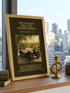 Golden Ball And Other Stories Minimalist Book Poster by A. Christie – image 3