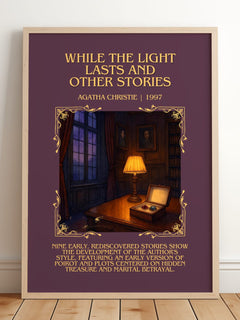 While The Light Lasts And Other Stories Minimalist Book Poster – A. – image 2
