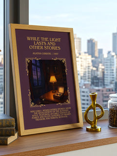 While The Light Lasts And Other Stories Minimalist Book Poster – A. – image 3