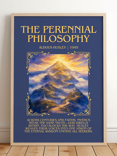 The Perennial Philosophy Minimalist Book Poster by Aldous Huxley – image 2