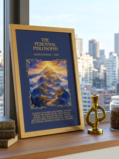 The Perennial Philosophy Minimalist Book Poster by Aldous Huxley – image 3