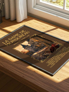 La Dame De Monsoreau Minimalist Book Poster by Alexandre Dumas – image 4