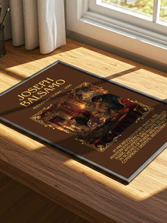 Joseph Balsamo Minimalist Book Poster by Alexandre Dumas – image 4