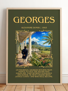 Georges Minimalist Book Poster by Alexandre Dumas – image 2