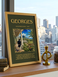 Georges Minimalist Book Poster by Alexandre Dumas – image 3
