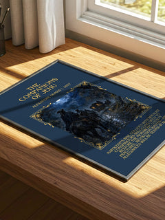 The Companions Of Jehu Minimalist Book Poster by Alexandre Dumas – image 4