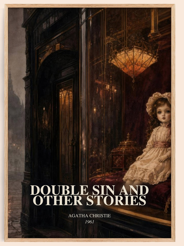 Double Sin And Other Stories Book Watercolour Illustration – A.