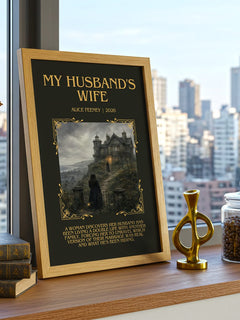My Husband'S Wife Minimalist Book Poster by Alice Feeney – image 3