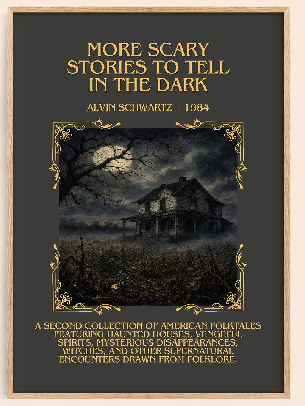 More Scary Stories To Tell In The Dark Minimalist Book Poster – book poster