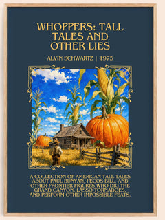 Whoppers: Tall Tales And Other Lies Minimalist Book Poster – A. – image 1