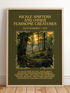 Kickle Snifters And Other Fearsome Creatures Minimalist Book Poster – – image 2