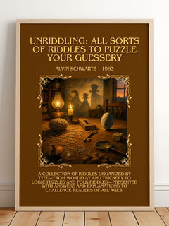 Unriddling: All Sorts Of Riddles To Puzzle Your Guessery Minimalist – image 2