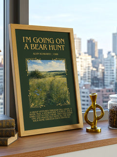 I'M Going On A Bear Hunt Minimalist Book Poster by Alvin Schwartz – image 3