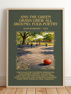 And The Green Grass Grew All Around: Folk Poetry Minimalist Book – image 2