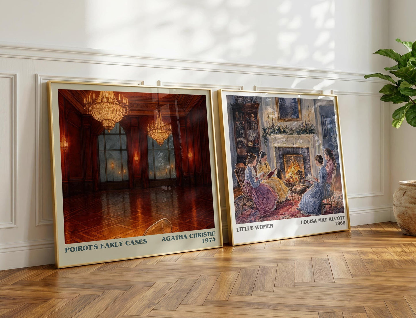 Poirot'S Early Cases Literary Art Print by Agatha Christie