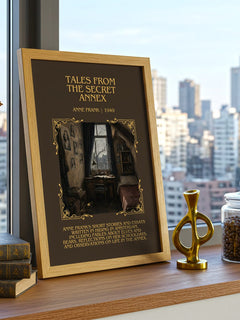 Tales From The Secret Annex Minimalist Book Poster by Anne Frank – image 3