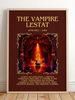 The Vampire Lestat Minimalist Book Poster by Anne Rice – image 2