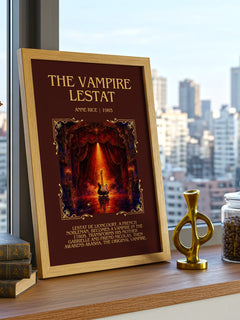 The Vampire Lestat Minimalist Book Poster by Anne Rice – image 3