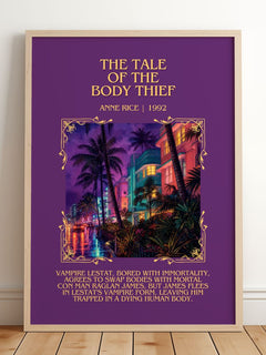 The Tale Of The Body Thief Minimalist Book Poster by Anne Rice – image 2