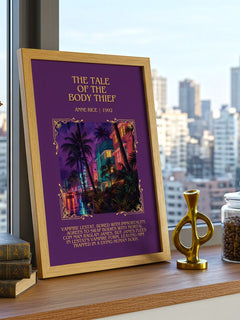 The Tale Of The Body Thief Minimalist Book Poster by Anne Rice – image 3