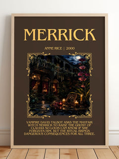 Merrick Minimalist Book Poster by Anne Rice – image 2