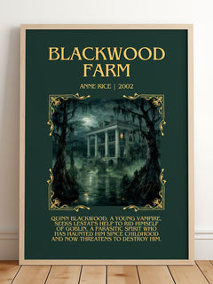 Blackwood Farm Minimalist Book Poster by Anne Rice – image 2