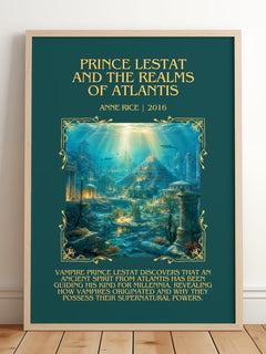 Prince Lestat And The Realms Of Atlantis Minimalist Book Poster – A. – image 2