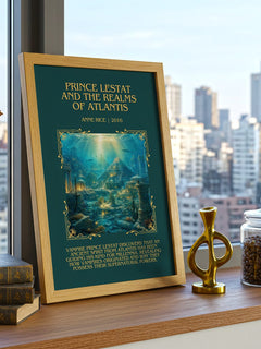 Prince Lestat And The Realms Of Atlantis Minimalist Book Poster – A. – image 3
