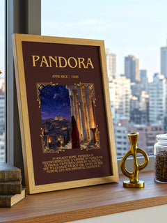 Pandora Minimalist Book Poster by Anne Rice – image 3