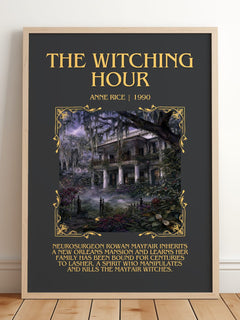 The Witching Hour Minimalist Book Poster by Anne Rice – image 2