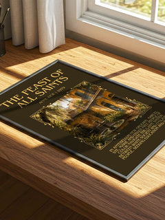 The Feast Of All Saints Minimalist Book Poster by Anne Rice – image 4