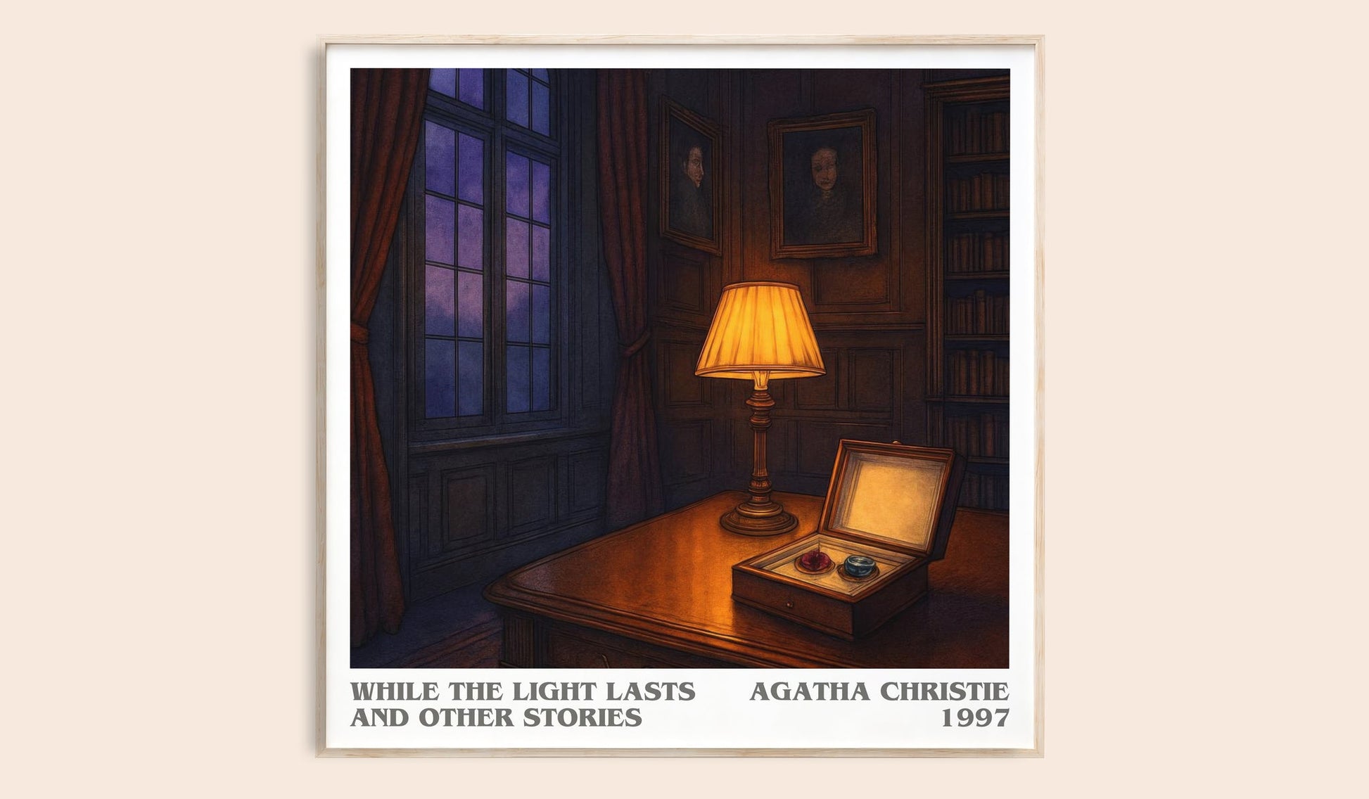 While The Light Lasts And Other Stories Literary Art Print – A.