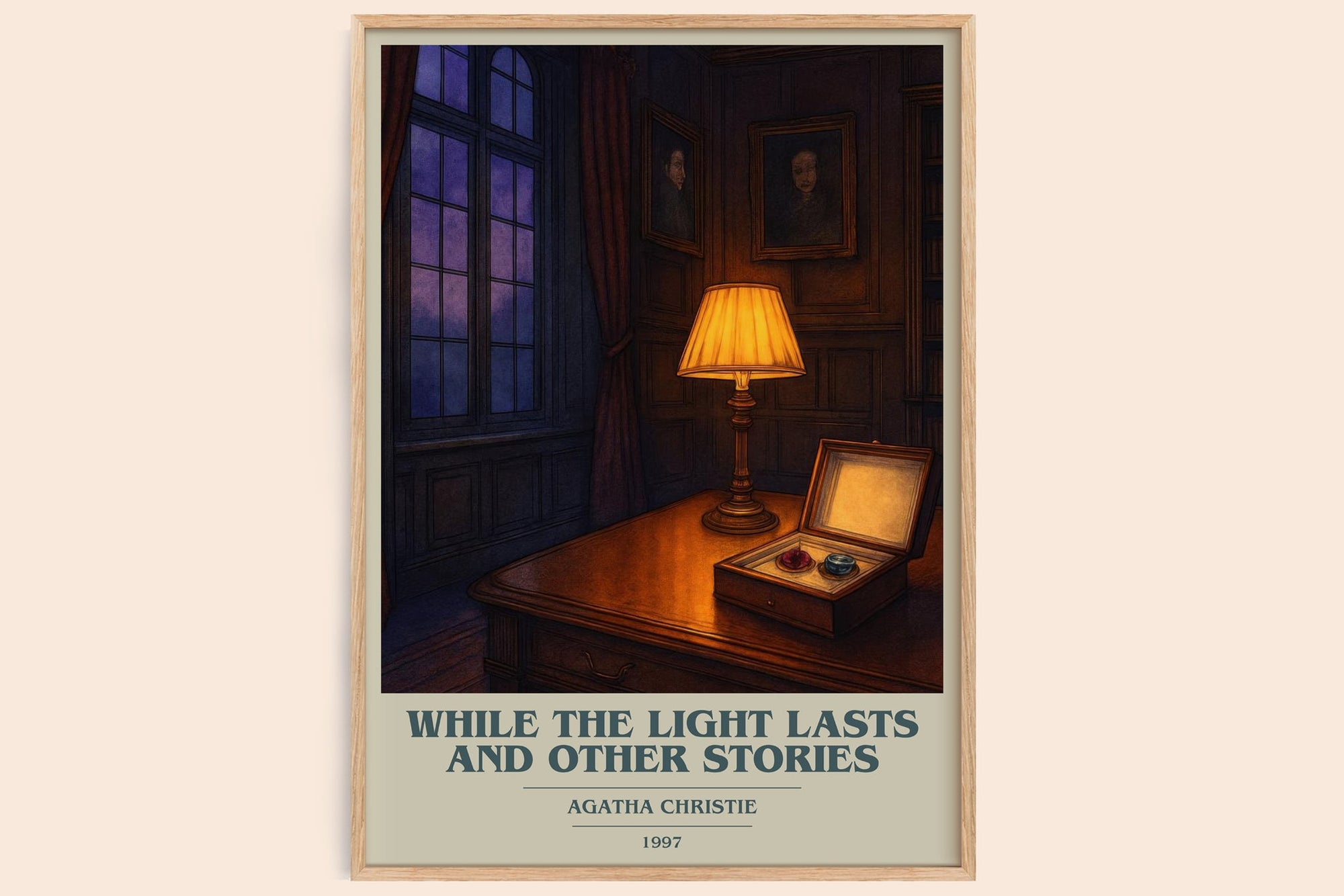 While The Light Lasts And Other Stories Book Cover Poster – A.