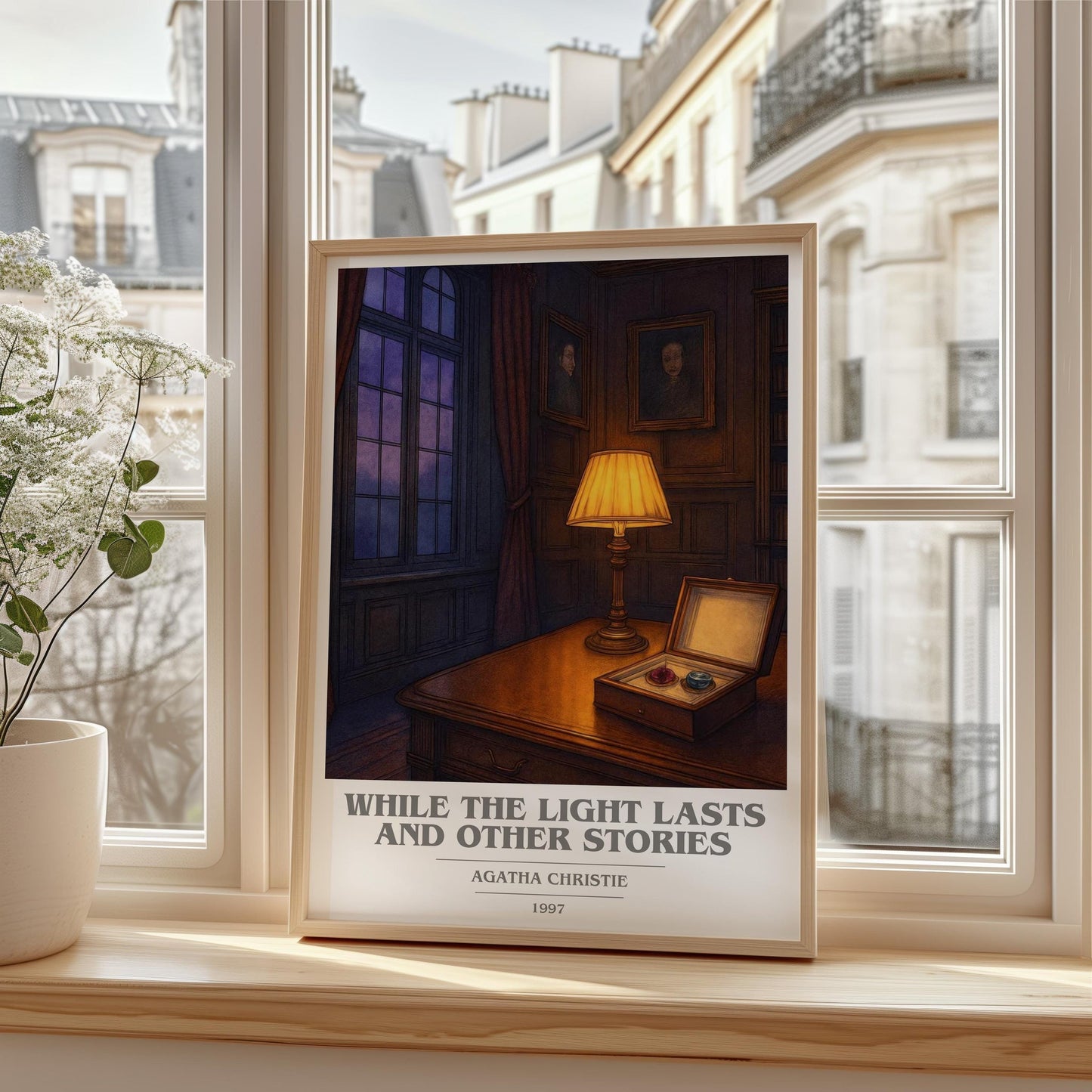 While The Light Lasts And Other Stories Book Cover Poster – A.