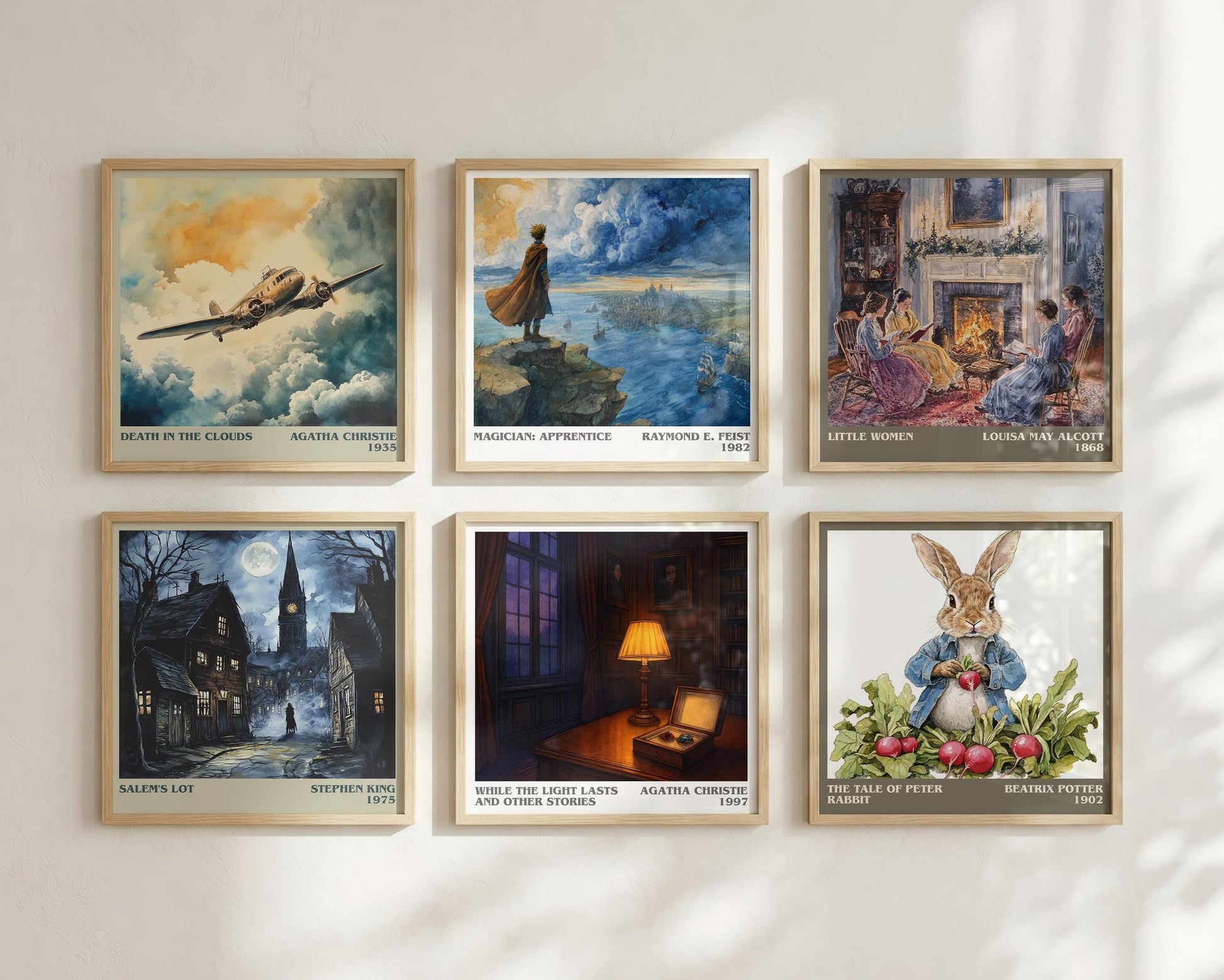 While The Light Lasts And Other Stories Literary Art Print – A.