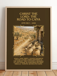 Christ The Lord: The Road To Cana Minimalist Book Poster by Anne Rice – image 2