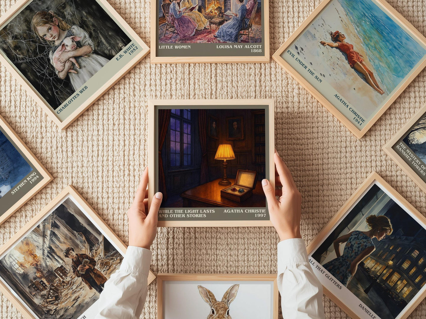 While The Light Lasts And Other Stories Literary Art Print – A.