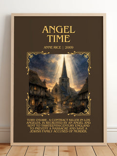 Angel Time Minimalist Book Poster by Anne Rice – image 2