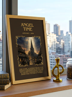 Angel Time Minimalist Book Poster by Anne Rice – image 3