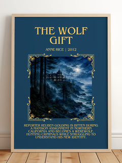 The Wolf Gift Minimalist Book Poster by Anne Rice – image 2