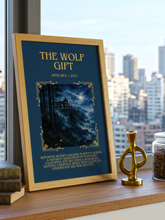 The Wolf Gift Minimalist Book Poster by Anne Rice – image 3