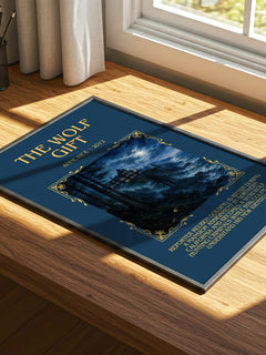 The Wolf Gift Minimalist Book Poster by Anne Rice – image 4