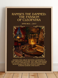 Ramses The Damned: The Passion Of Cleopatra Minimalist Book Poster – – image 2