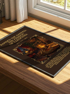 Ramses The Damned: The Passion Of Cleopatra Minimalist Book Poster – – image 4