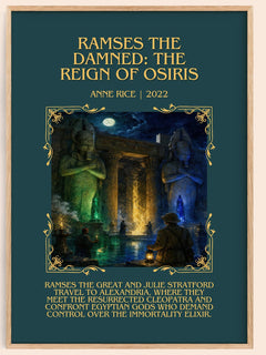 Ramses The Damned: The Reign Of Osiris Minimalist Book Poster – A. – image 1