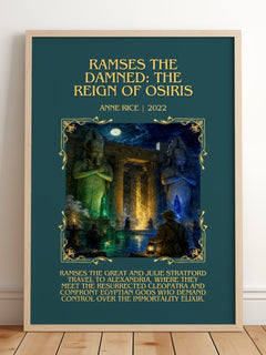 Ramses The Damned: The Reign Of Osiris Minimalist Book Poster – A. – image 2