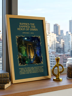 Ramses The Damned: The Reign Of Osiris Minimalist Book Poster – A. – image 3