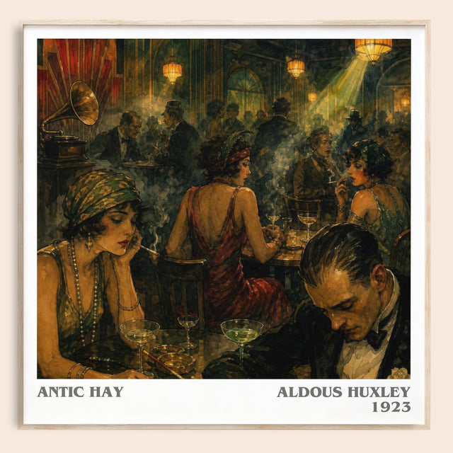 Antic Hay Literary Art Print by Aldous Huxley