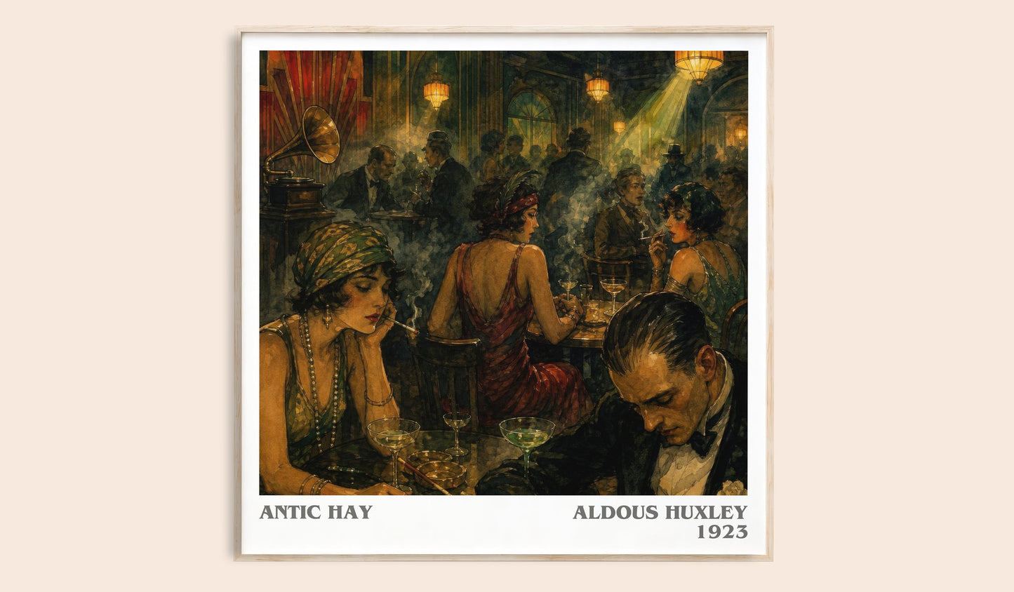 Antic Hay Literary Art Print by Aldous Huxley
