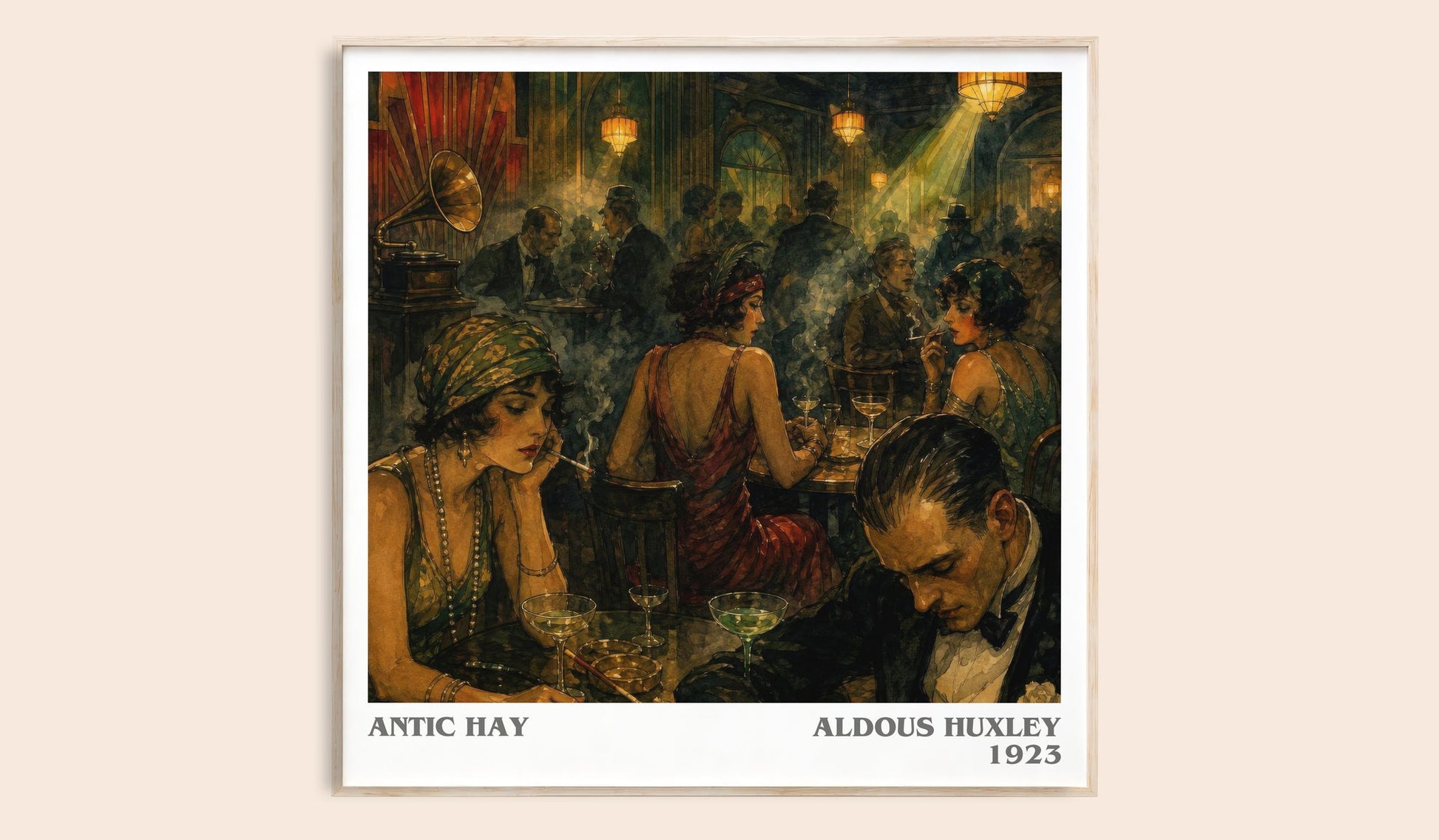 Antic Hay Literary Art Print by Aldous Huxley
